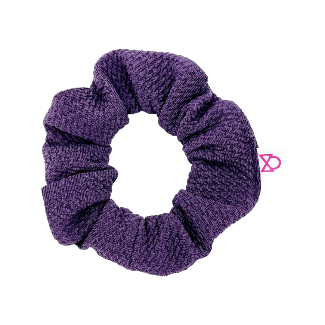 Eggplant Scrunchie