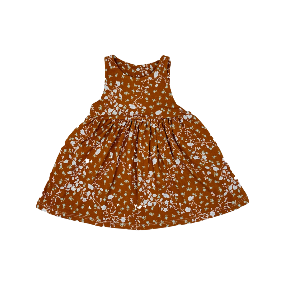 Café Floral Empire Dress