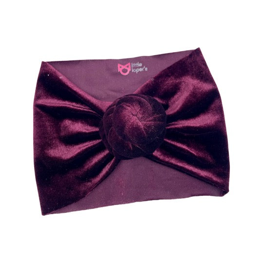 Matching Bells Toddler Velvet Knots