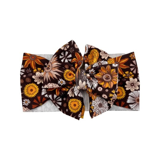 Mystic Boho Floral Headwrap