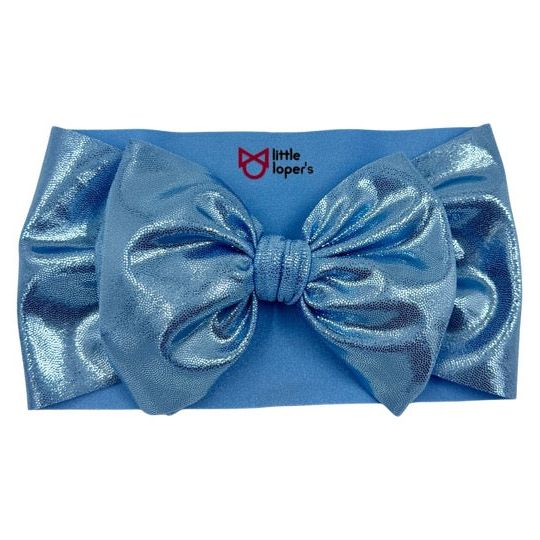 Sky Blue Shimmer Headwrap