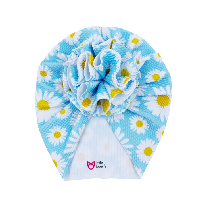PRINTS BLOOM TURBAN