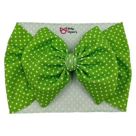 Green Dotty Headwrap