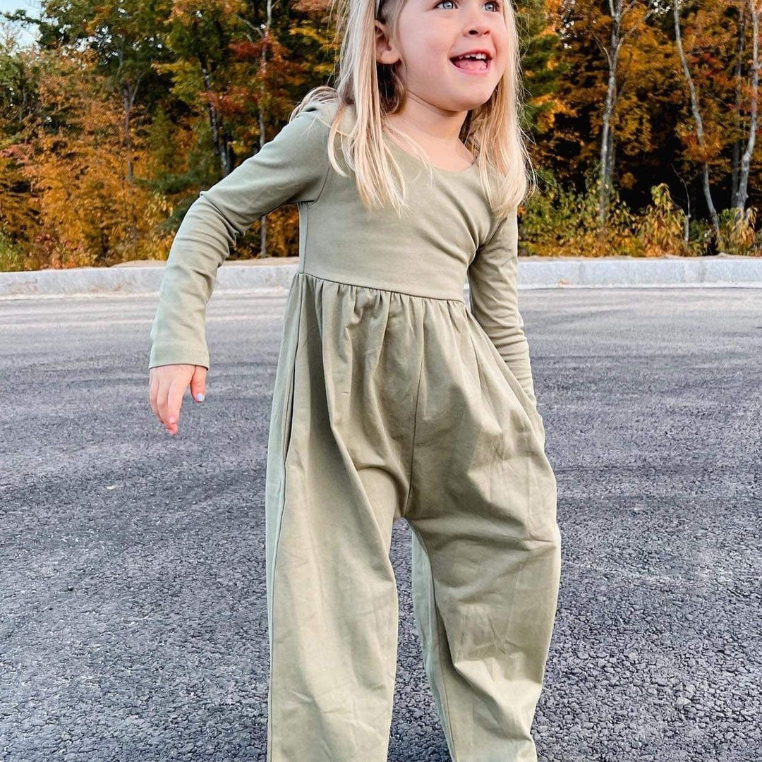Organic Knit Olive Green