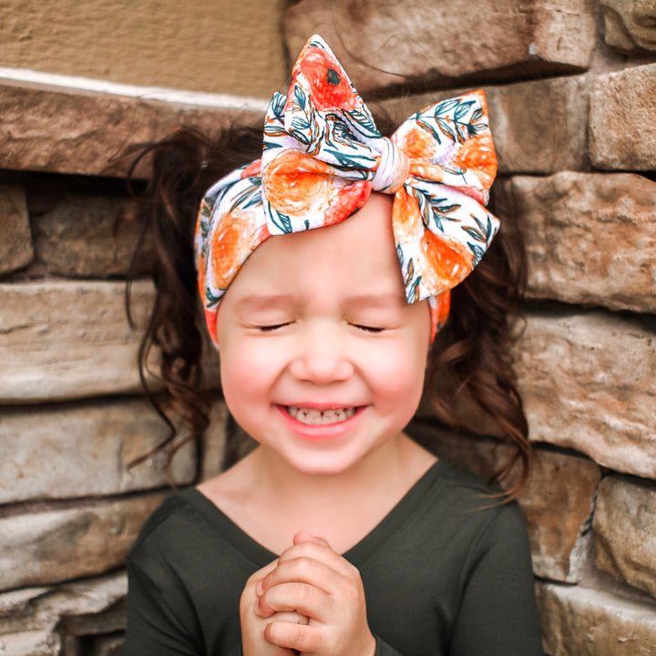 Orange Blossom Headwrap