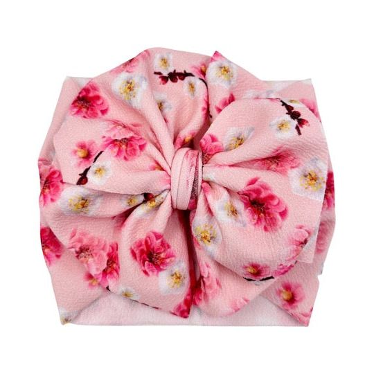 Pink Blossom Headwrap