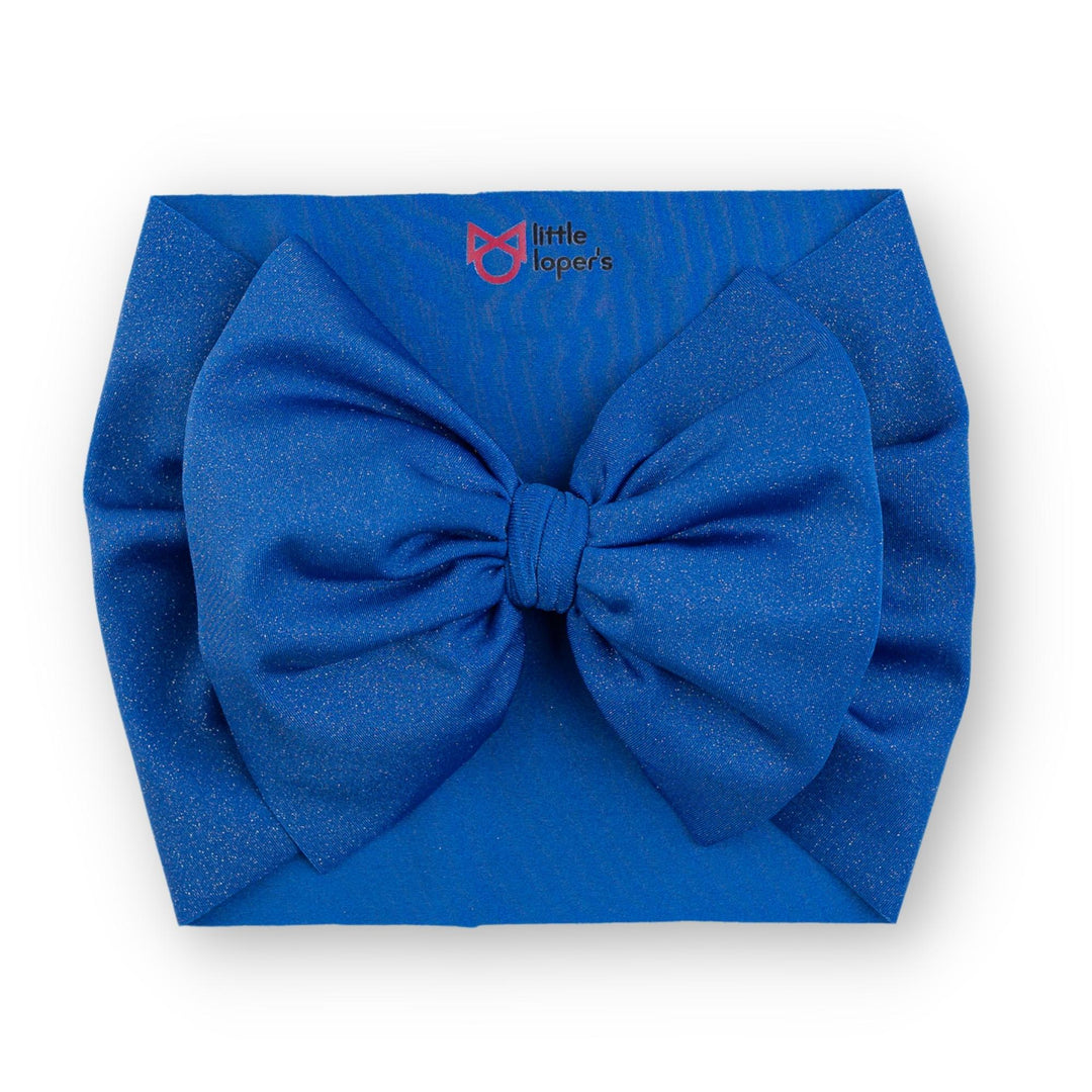 Glittery Blue Headwrap