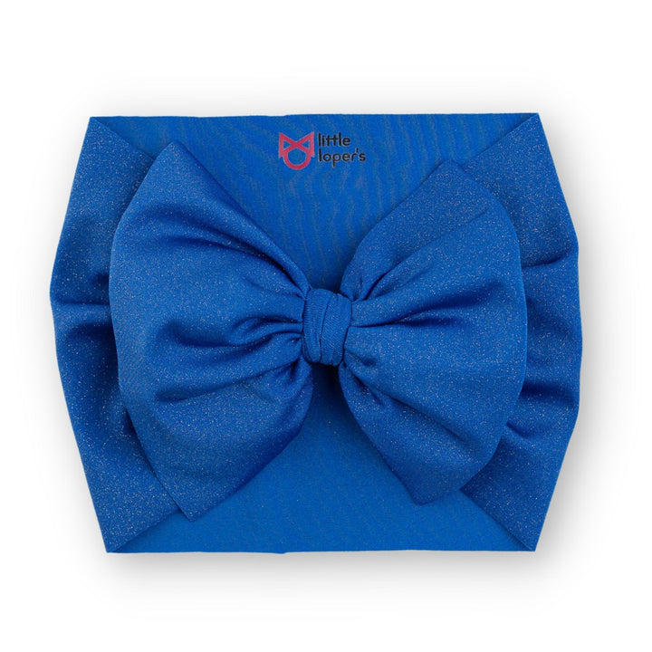 Glittery Blue Headwrap