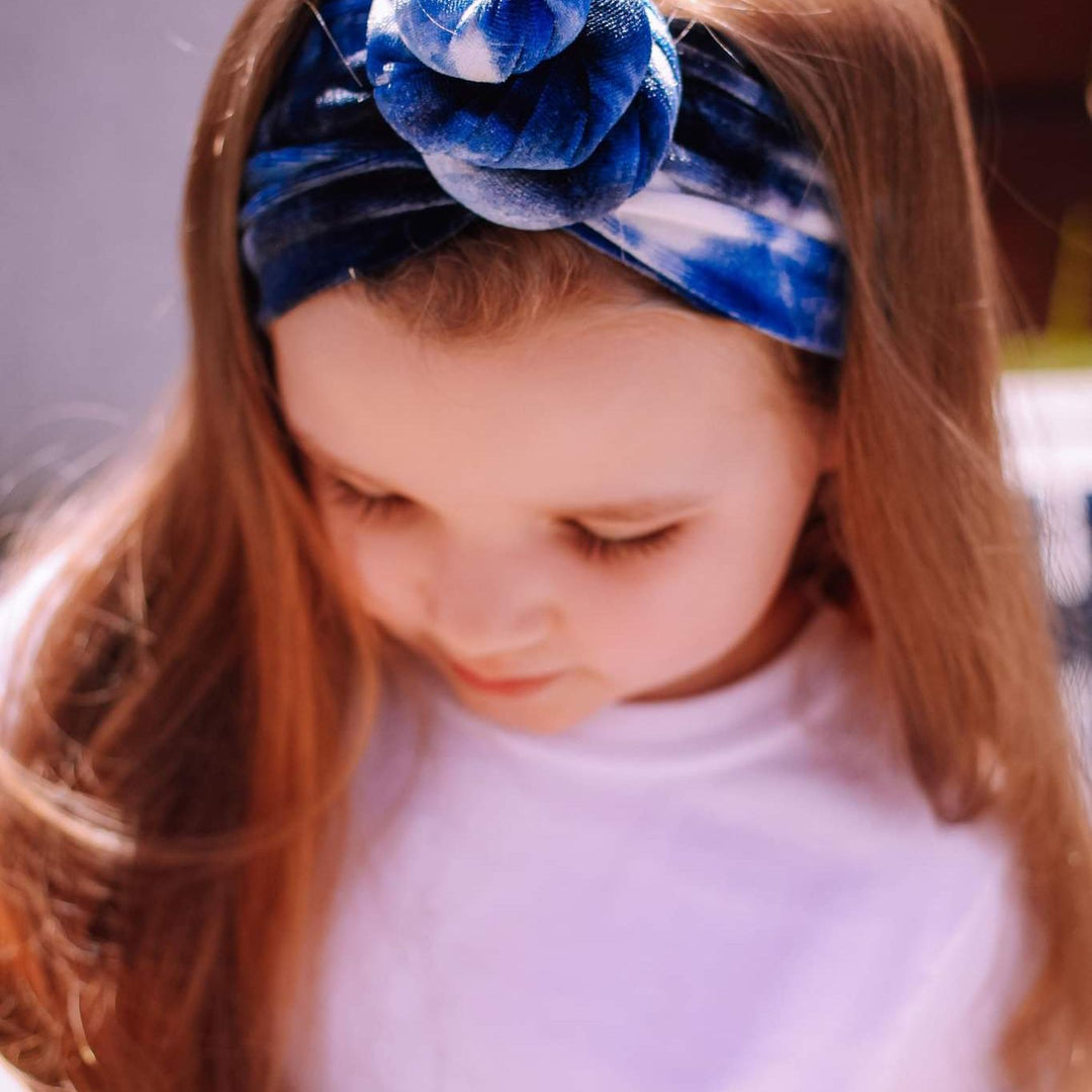 Matching Bells Toddler Velvet Knots