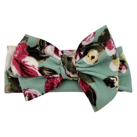 Mint Floral Headwrap