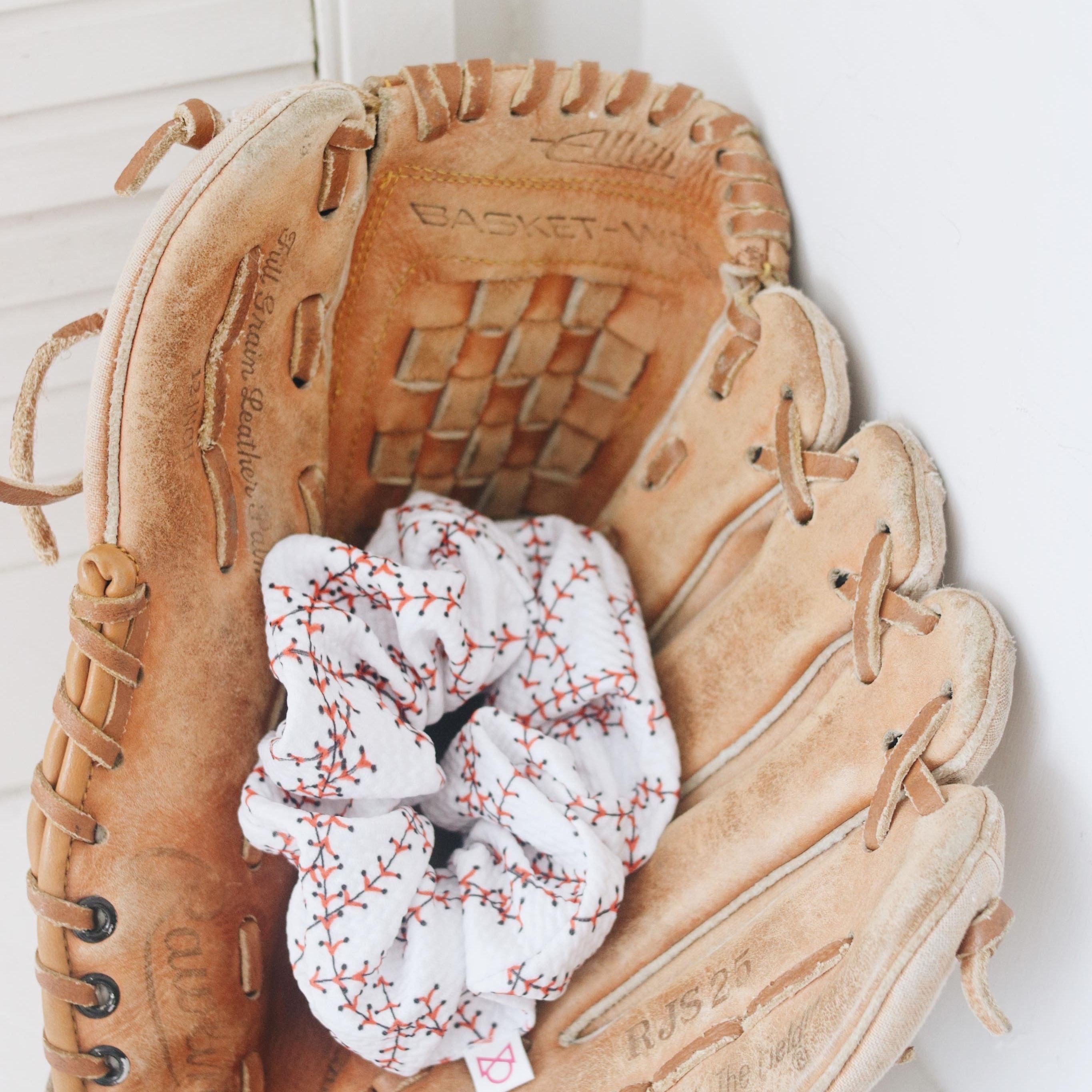 HOME RUN SCRUNCHIE