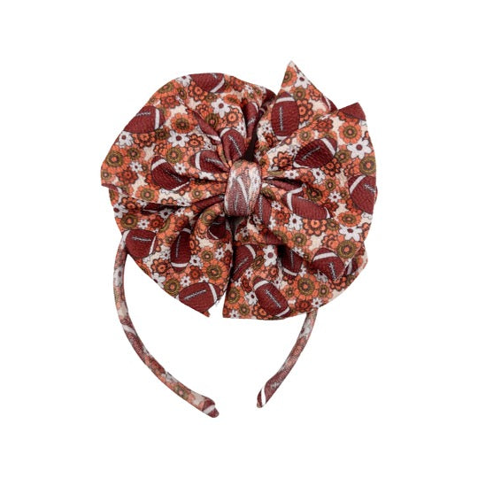 Retro Floral Football