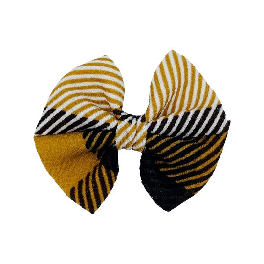 Caramel Winter Plaid Butterfly and Dainty