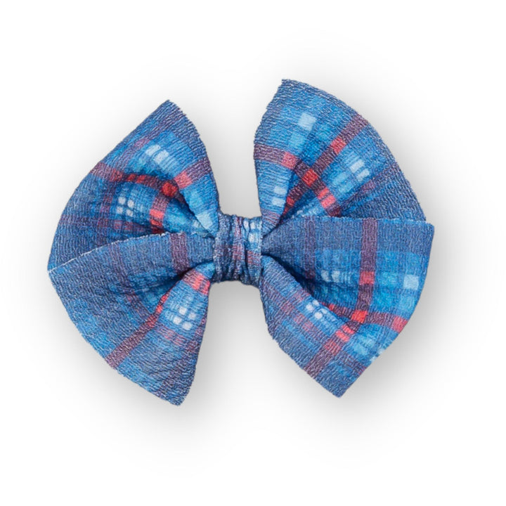 Royal Plaid Butterfly and Dainty
