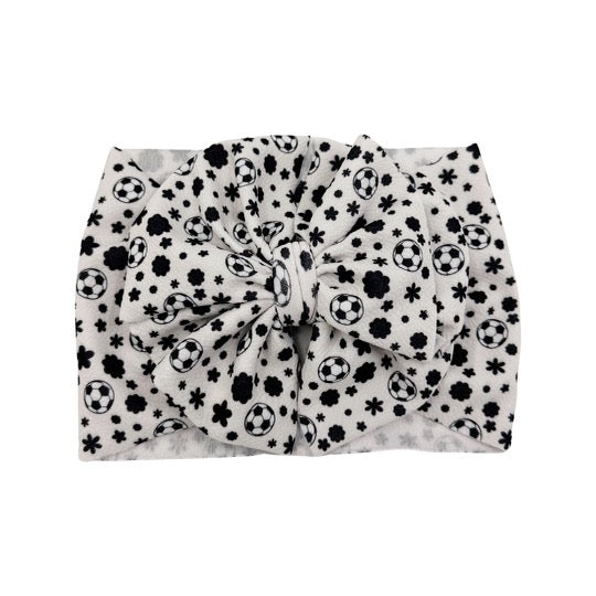 Soccer Blooms Headwrap
