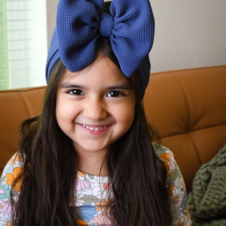 Deep Blue Headwrap
