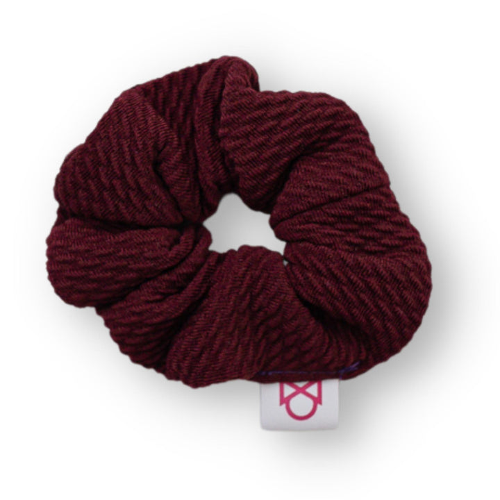 Burgundy Scrunchie