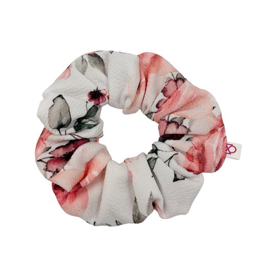 Peach Garden Scrunchie