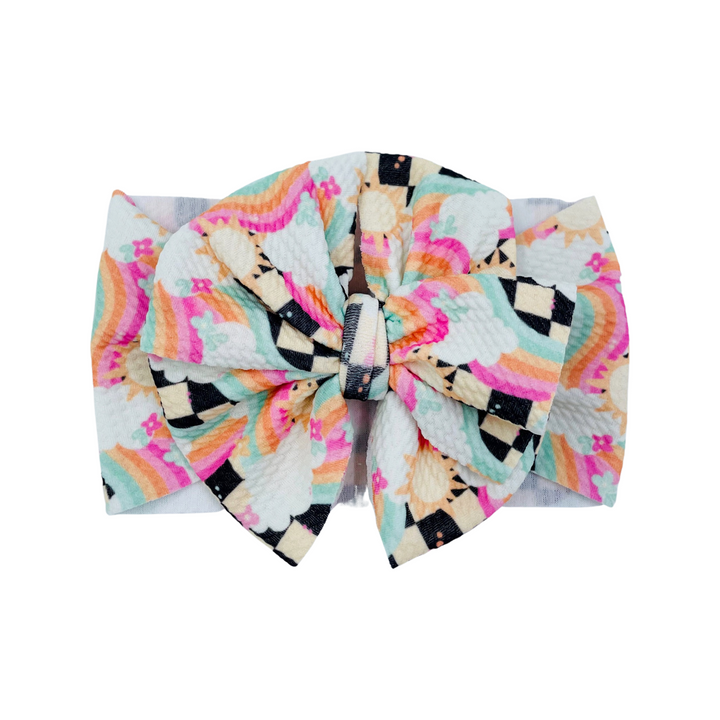 Racing Rainbows Headwrap