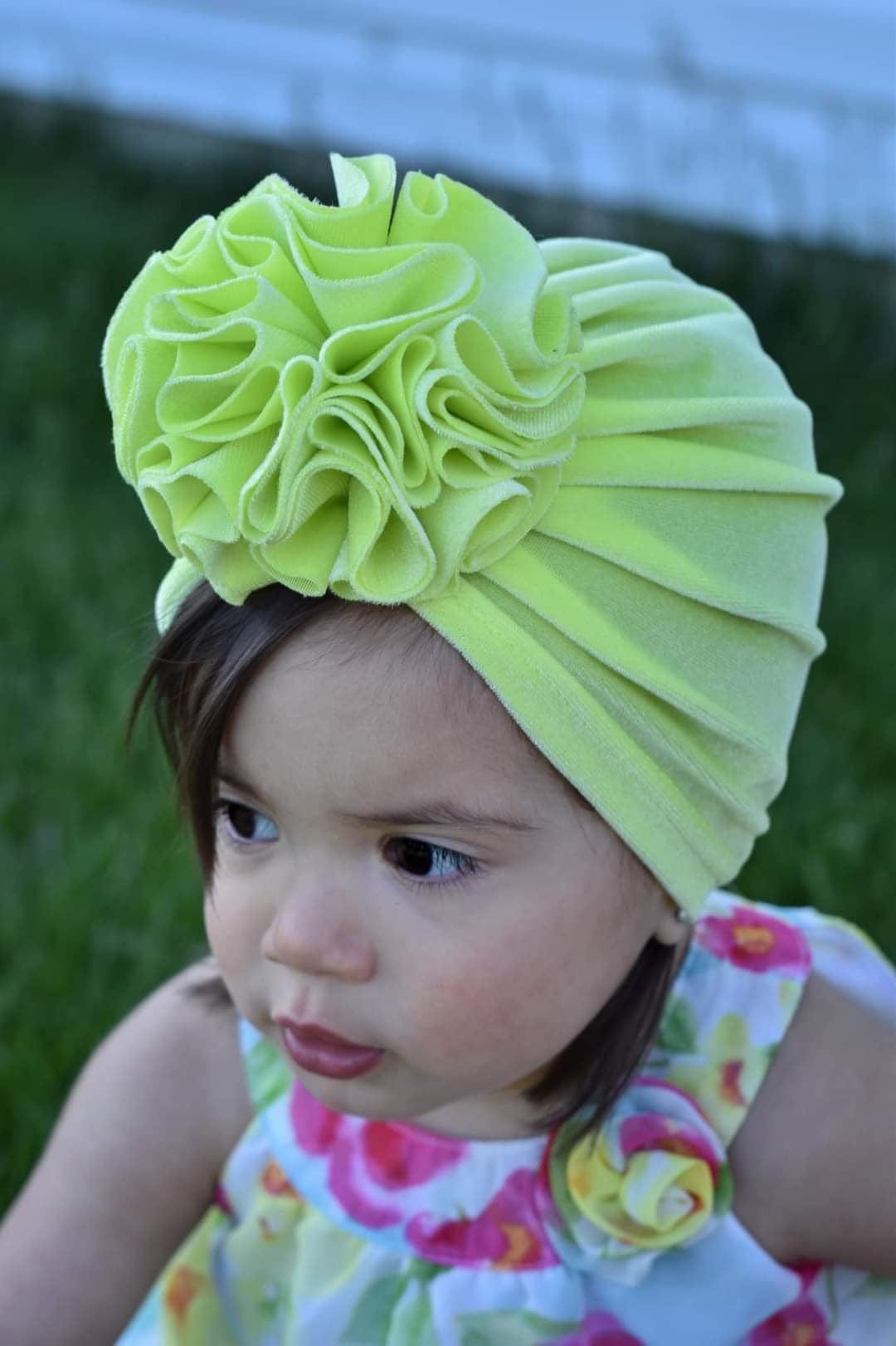 Velvet Bloom Turban