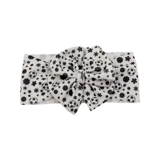 Soccer Blooms Headwrap
