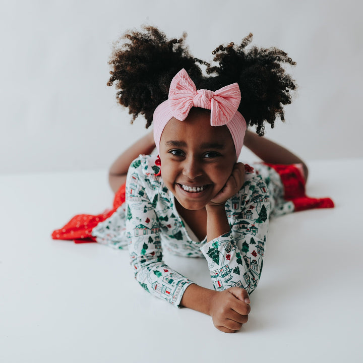 Cable Knit Knot Bows