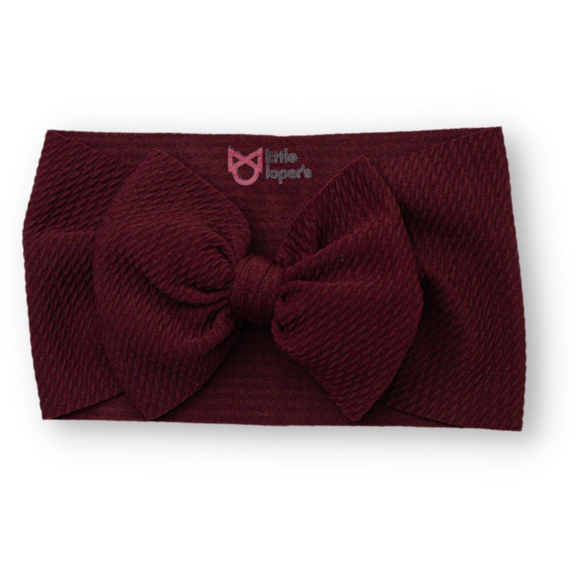 Burgundy Headwrap