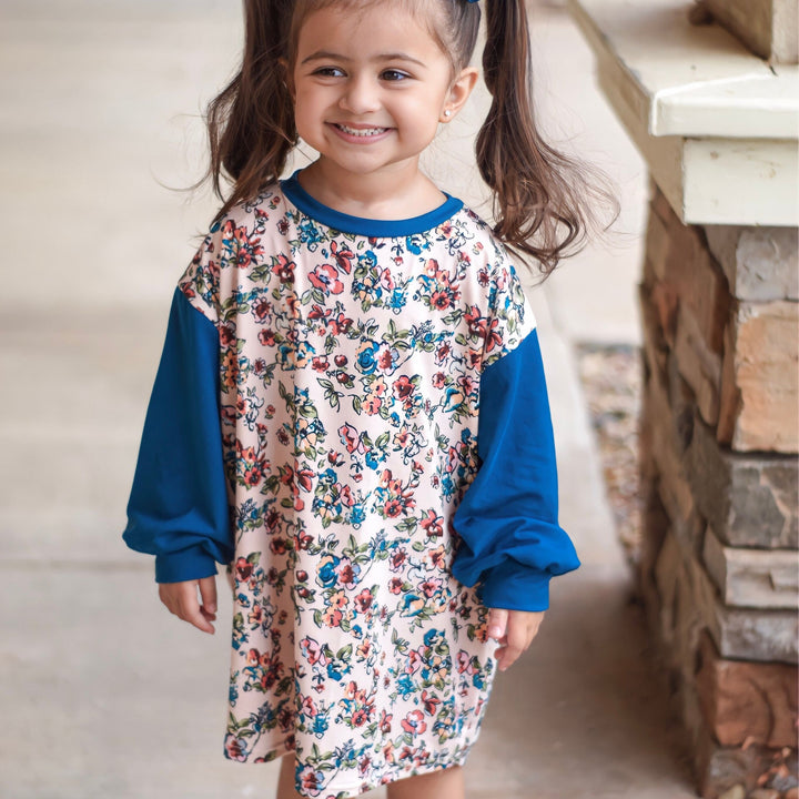 Sapphire Organic Knit Butterfly and Dainty