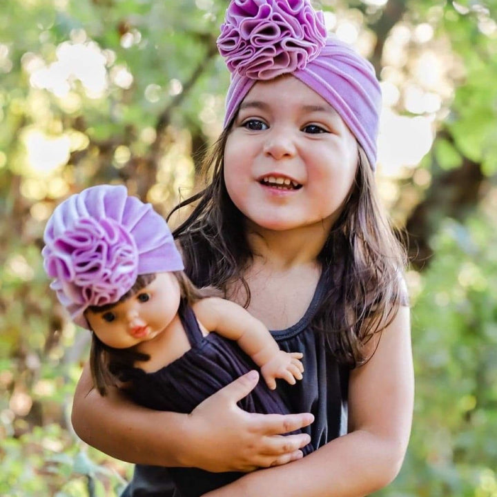 DOLL VELVET BLOOM TURBAN