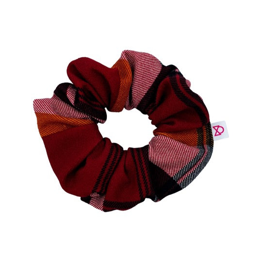 Fall Plaid Scrunchie