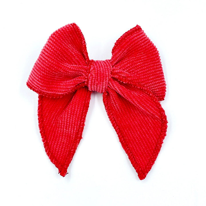 Mini Swanky Bows Corduroy