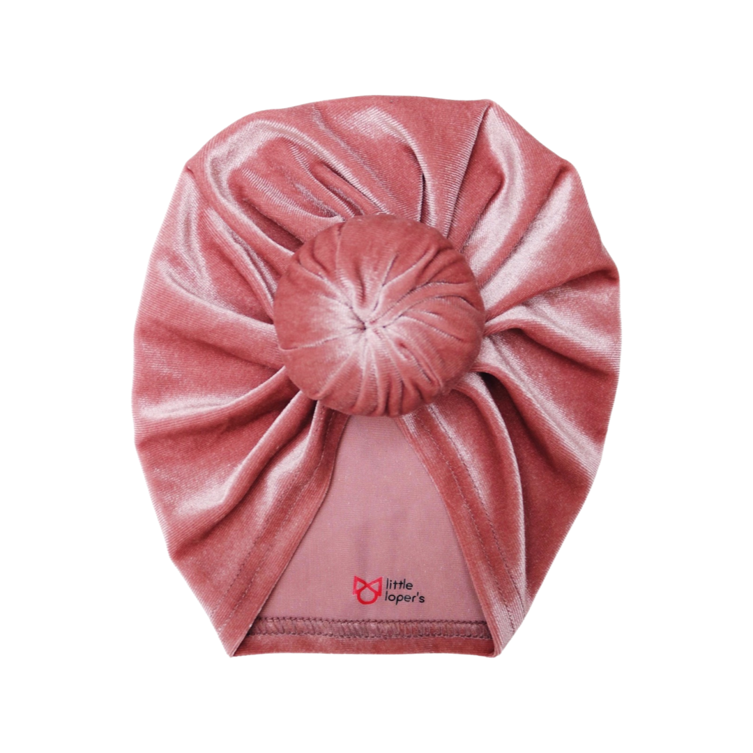 Knot Velvet Turban