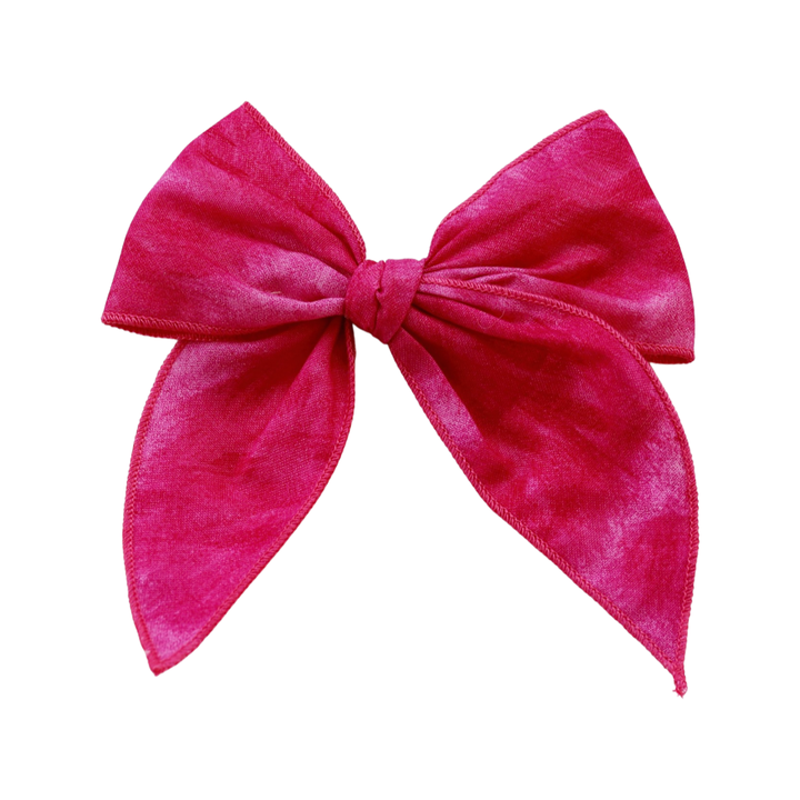 Swanky Bow - Hot Pink