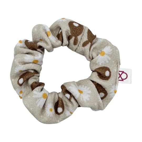 Mocha Bunny Scrunchie