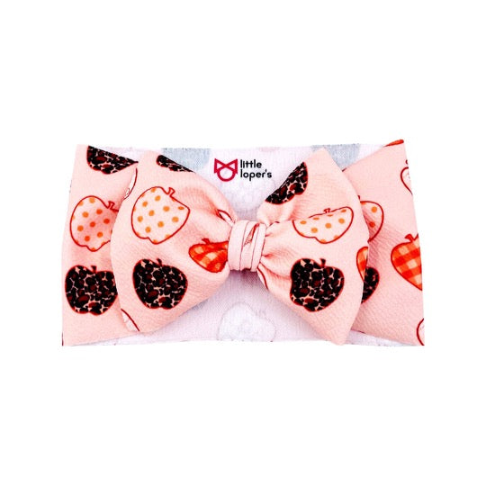 Pink Apples Headwrap
