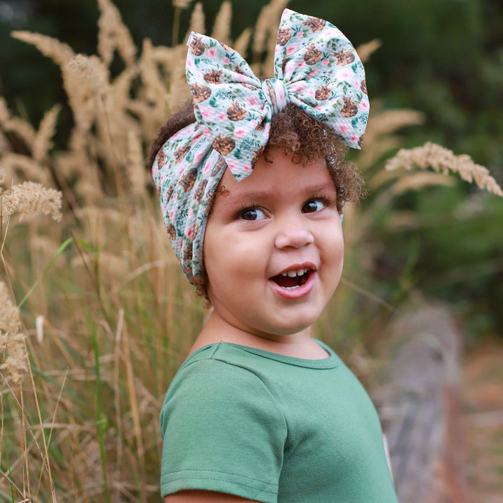 Fawn Floral Headwrap