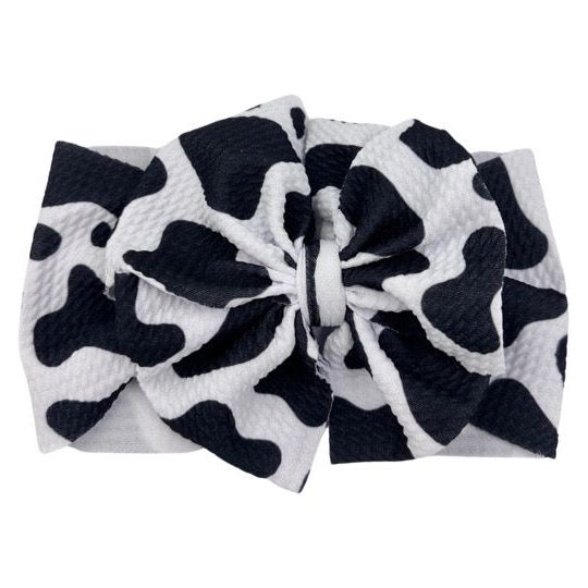 Cow Print Headwrap