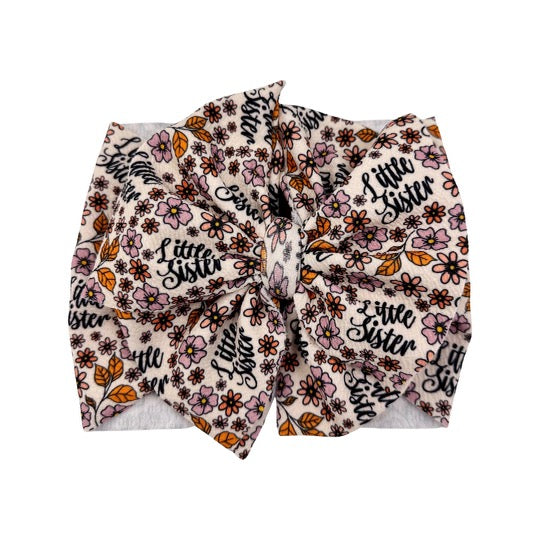 Little Sister Boho Heirloom Floral Headwrap