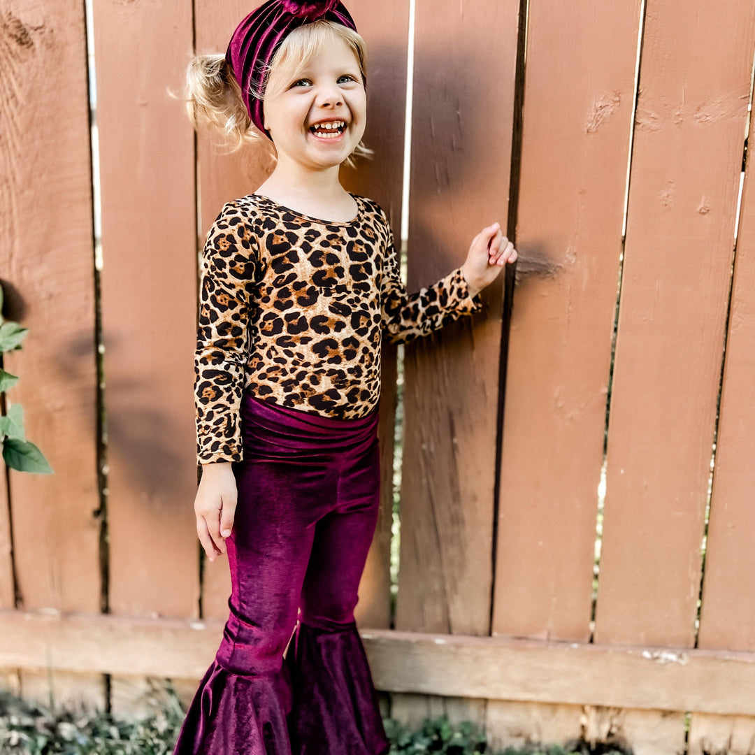 Matching Bells Toddler Velvet Knots