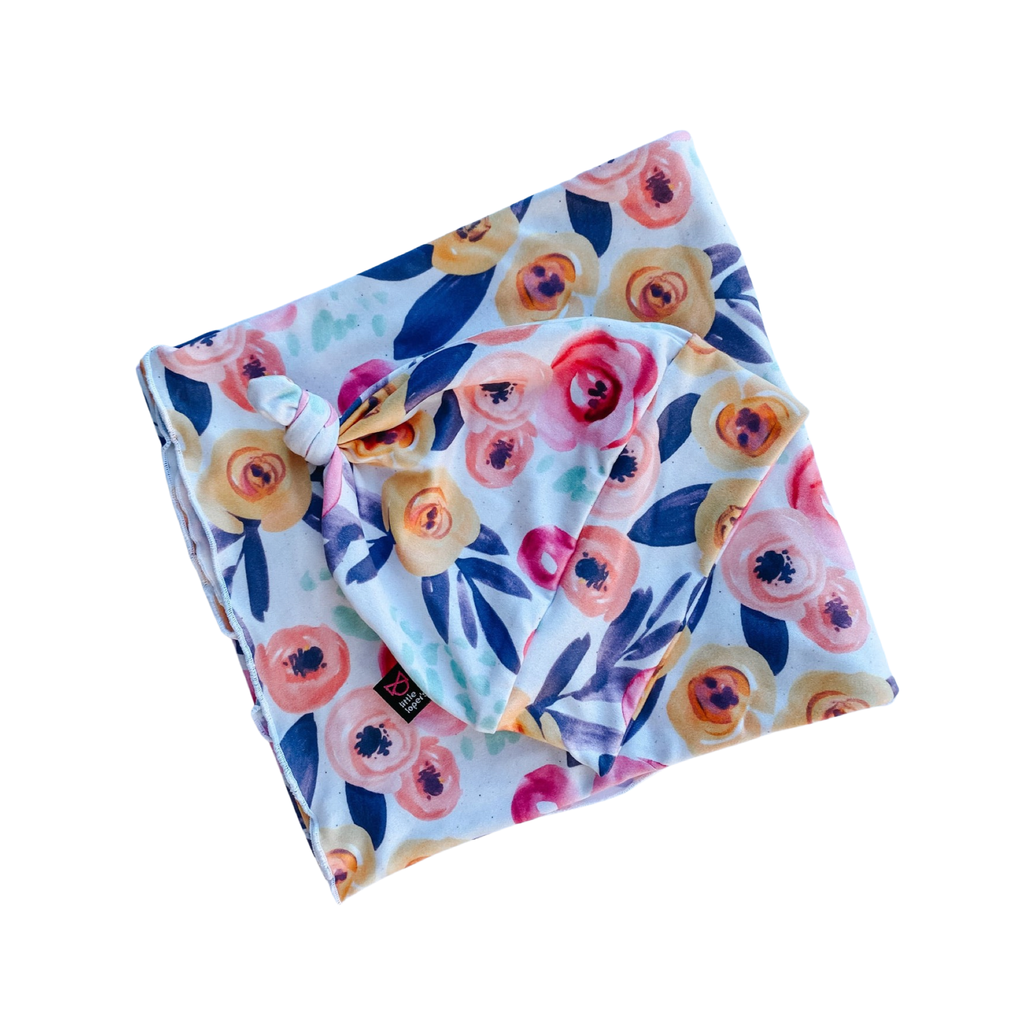 Fruity Blooms Swaddle Blanket Set