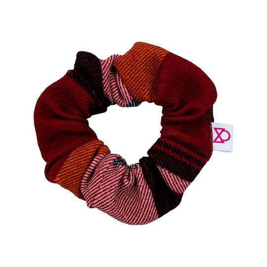 Fall Plaid Scrunchie