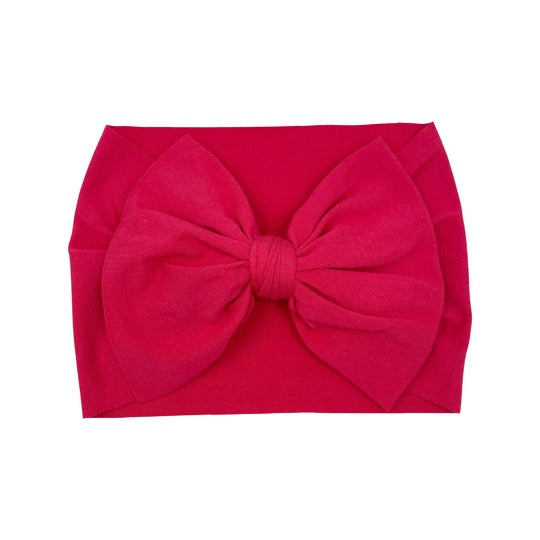 RED FLAG SOLID LUXE BOW