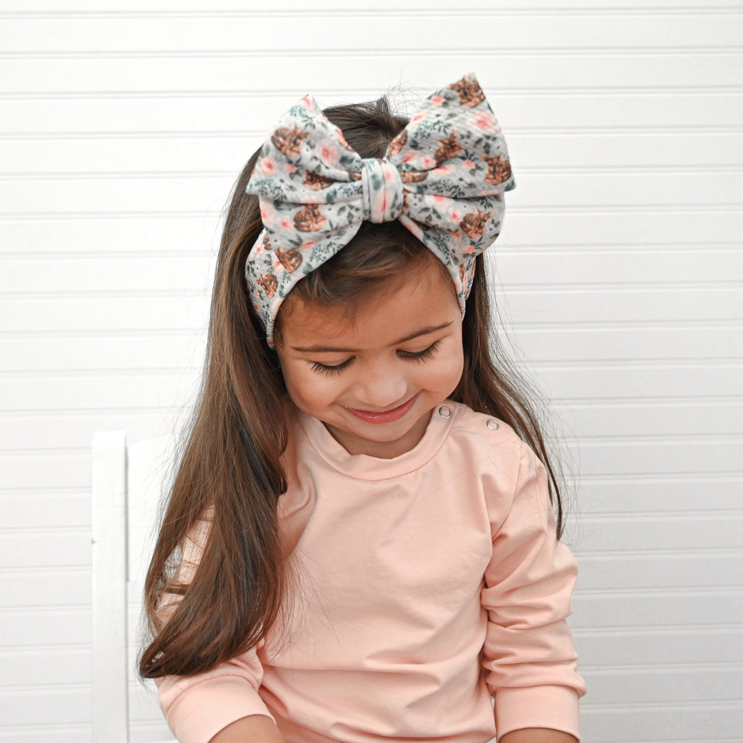Fawn Floral Headwrap