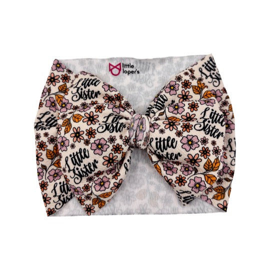 Little Sister Boho Heirloom Floral Headwrap