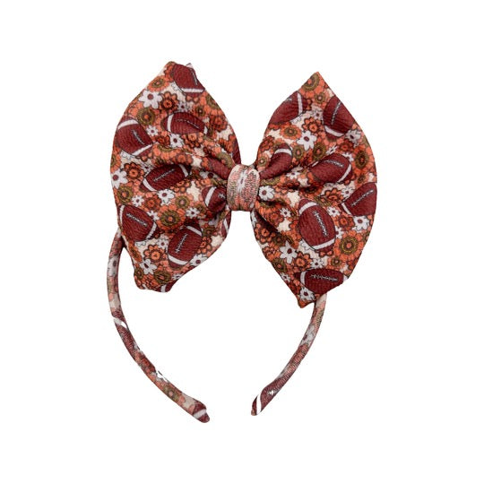 Retro Floral Football