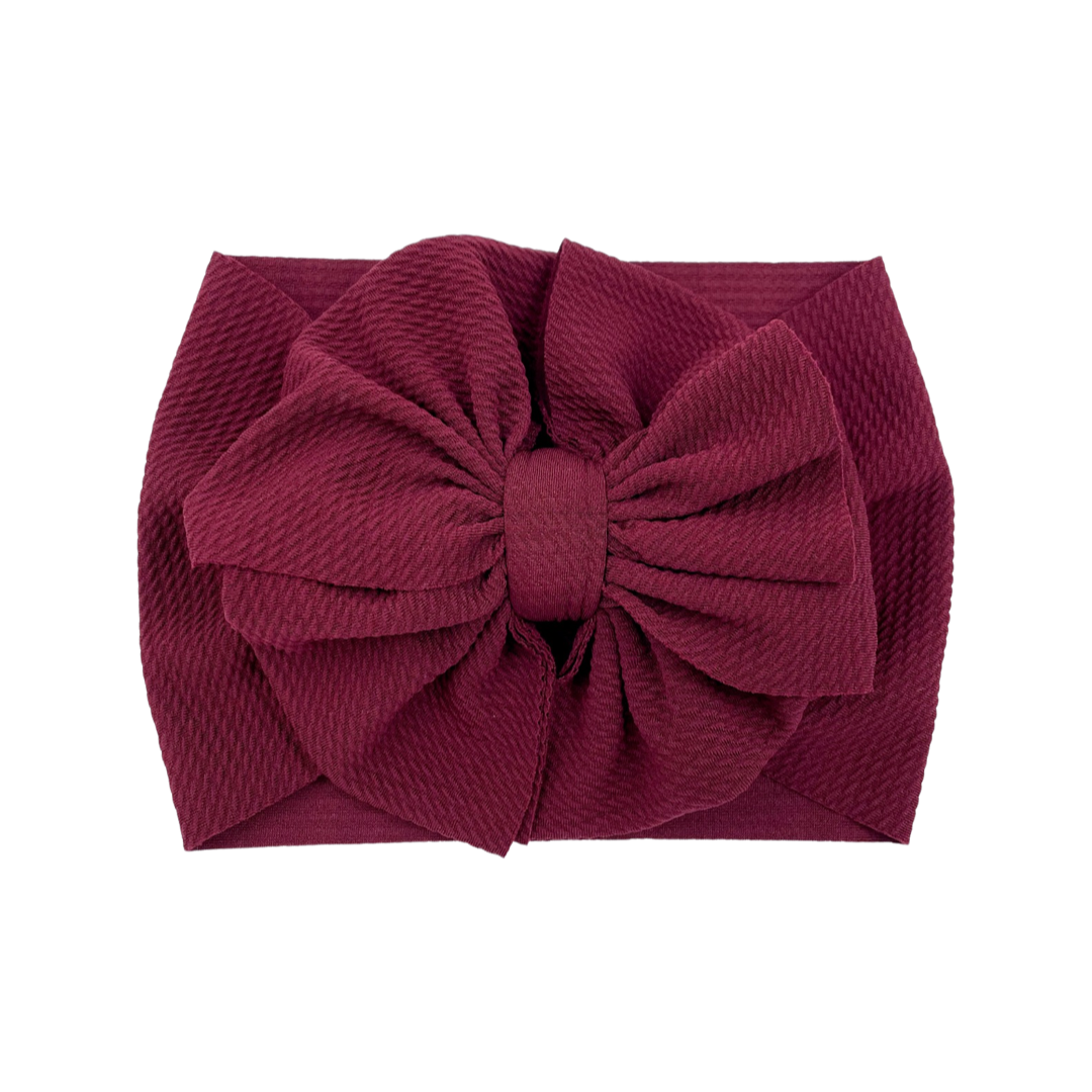 Burgundy Headwrap