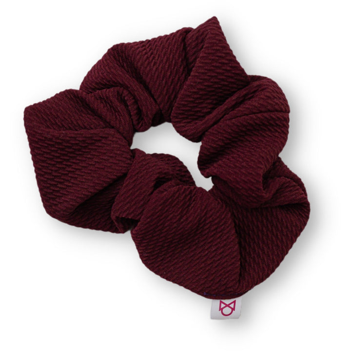 Burgundy Scrunchie