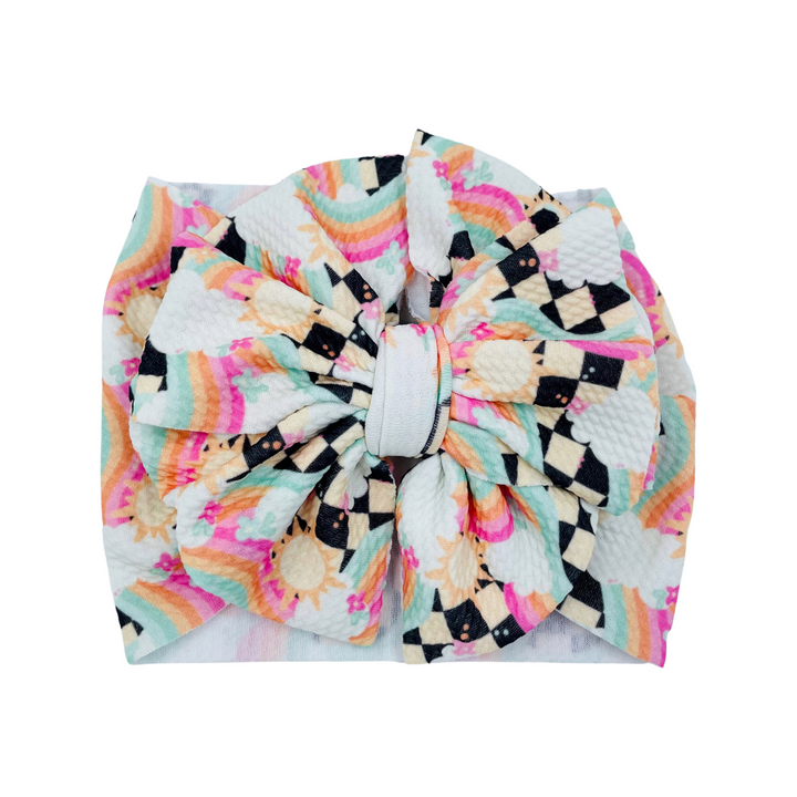 Racing Rainbows Headwrap