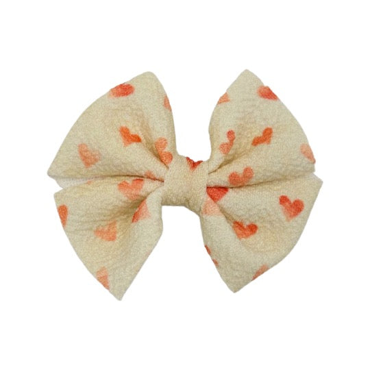 Pink Hearts Butterfly and Dainty