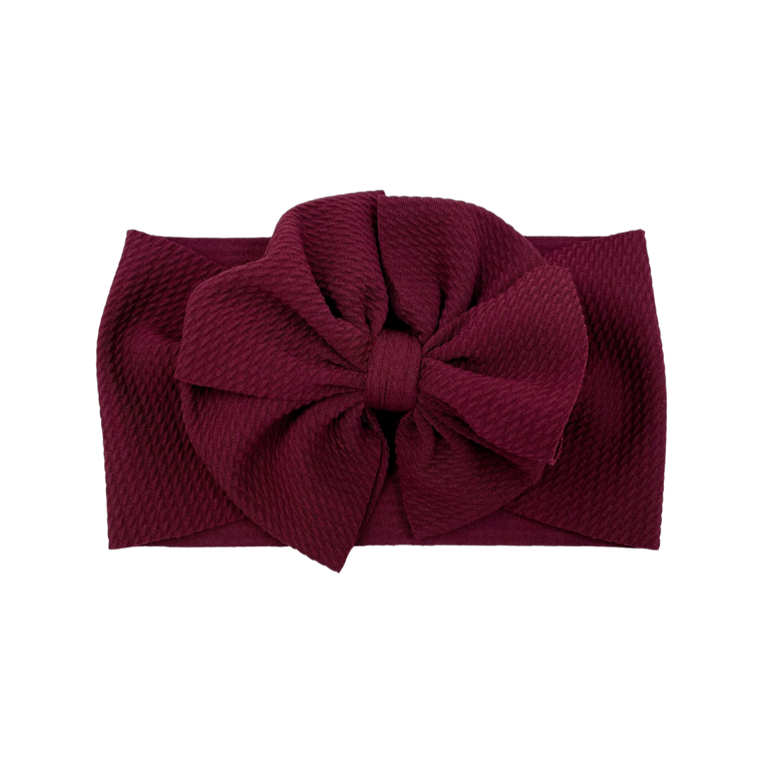 Burgundy Headwrap